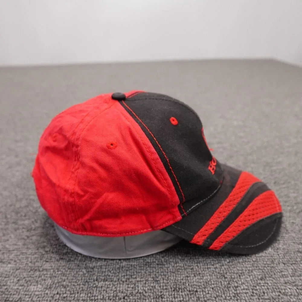 Cobra Honda Hat Cap Strap Back Mens One Size Black Red Racing Logo Baseball